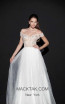 Tarik Ediz 92501 Front White Dress