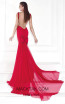 Tarik Ediz 92504 Back Red Dress