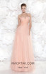 Tarik Ediz 92517 Pink Front Dress