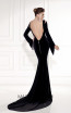 Tarik Ediz 92519 Back Black Dress