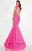 Tarik Ediz 92729 Back Pink Dress