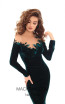 Tarik Ediz 93663 Emerald Front Dress