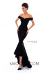 Tarik Ediz 50284 Prom Black Front Dress