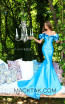Tarik Ediz 50298 Prom Dirty Blue Dress