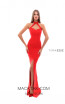 Tarik Ediz 50330 Red Front Prom Dress