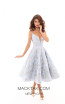Tarik Ediz 50400 Blue Front Prom Dress
