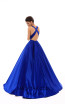 Tarik Ediz 50401 Royal Blue Back Prom Dress