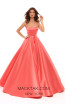 Tarik Ediz 50403 Coral Front Prom Dress