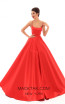 Tarik Ediz 50403 Red Front Prom Dress