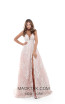 Tarik Ediz 50418 Ivory Front Prom Dress
