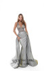 Tarik Ediz 50438 Mink Front Prom Dress