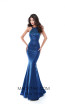 Tarik Ediz 50445 Royal Blue Front Prom Dress