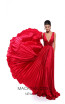 Tarik Ediz 50446 Red Front Prom Dress