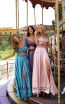 Tarik Ediz 50447 Colorfull Prom Dress