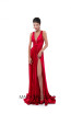 Tarik Ediz 50449 Red Front Prom Dress