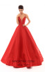 Tarik Ediz 50456 Red Front Prom Dress