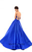 Tarik Ediz 50456 Royal Blue Back Prom Dress