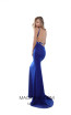 Tarik Ediz 50484 Royal Blue Back Prom Dress
