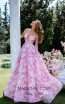 Tarik Ediz 50491 Pink Front Prom Dress
