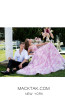 Tarik Ediz 50491 Pink Side Prom Dress