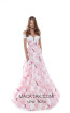 Tarik Ediz 50496 Pink Front Prom Dress