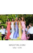 Tarik Ediz 50501 Colorfull Prom Dress