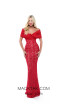 Tarik Ediz 50506 Red Front Prom Dress
