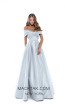 Tarik Ediz 50508 Silver Front Prom Dress