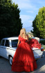 Tarik Ediz 50511 Red Prom Dress