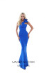 Tarik Ediz 50518 Royal Blue Front Prom Dress
