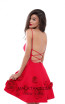 Tarik Ediz 50520 Red Back Prom Dress
