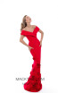 Tarik Ediz 50522 Red Front Prom Dress