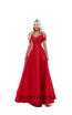 Tarik Ediz 50530 Red Front Prom Dress