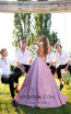 Tarik Ediz 50549 Pink Back Prom Dress