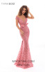 Tarik Ediz 93606 Dark Rose Front Prom Dress