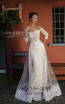 Tarik Ediz 93607 Ivory Front Prom Dress