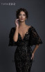 Tarik Ediz 93616 Black Prom Dress