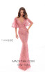 Tarik Ediz 93616 Dark Rose Front Prom Dress