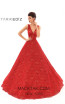 Tarik Ediz 93617 Red Front Prom Dress