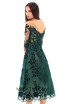 Tarik Ediz 93667 Emerald Back Dress