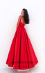 Tarik Ediz 50679 Red Back Dress