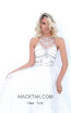 Tarik Ediz 50681 Ivory Front Dress