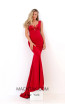 Tarik Ediz 50684 Red Front Dress