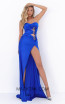 Tarik Ediz 50685 Royal Blue Front Dress