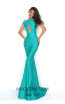 Tarik Ediz 50688 Aqua Front Dress
