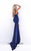 Tarik Ediz 50691 Navy Back Dress