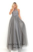 Tarik Ediz 50692 Silver Front Dress