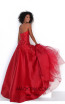 Tarik Ediz 50695 Red Back Dress