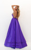 Tarik Ediz 50699 Purple Back Dress