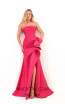 Tarik Ediz 50700 Red Rose Front Dress